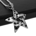 New Star Charms Stainless Steel Jewelry Necklace Pendants